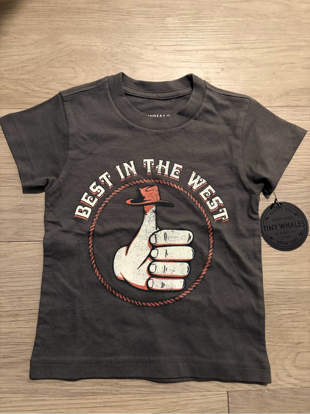 Best in the west graphic T-shirt, infant 6 to 12 months new with Tag